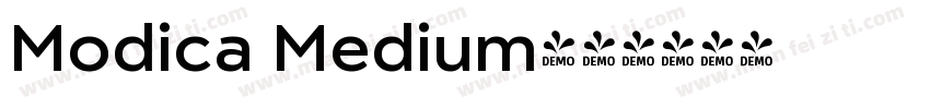 Modica Medium字体转换